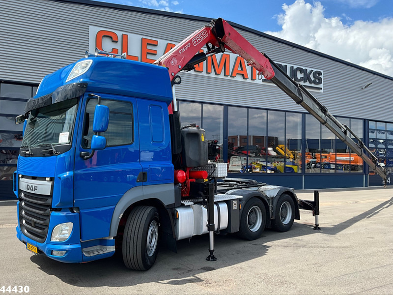 DAF FAT 85.510 6x4 Euro 6 Retarder Fassi 36 Tonmeter laadkraan - Tracteur routier: photos 1 DAF FAT 85.510 6x4 Euro 6 Retarder Fassi 36 Tonmeter laadkraan - Tracteur routier: photos 1