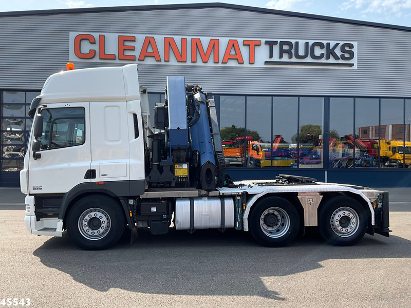 DAF FTN 85 CF 410 Palfinger 55 Tonmeter laadkraan + Pacton 2-assige oplegger met Tridec besturing - Tracteur routier: photos 5 DAF FTN 85 CF 410 Palfinger 55 Tonmeter laadkraan + Pacton 2-assige oplegger met Tridec besturing - Tracteur routier: photos 5