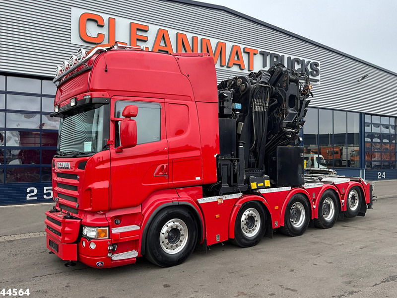 Scania R 620 10x4 V8 Retarder Effer 175 Tonmeter laadkraan + Fly-Jib Just 170.527 km! - Tracteur routier: photos 2 Scania R 620 10x4 V8 Retarder Effer 175 Tonmeter laadkraan + Fly-Jib Just 170.527 km! - Tracteur routier: photos 2