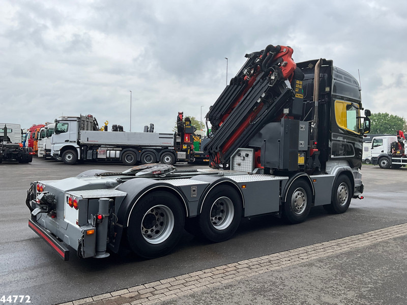 Scania R500 8x4 V8 Retarder Palfinger 53 Tonmeter laadkraan + Fly-Jib en crédit-bail Scania R500 8x4 V8 Retarder Palfinger 53 Tonmeter laadkraan + Fly-Jib: photos 6