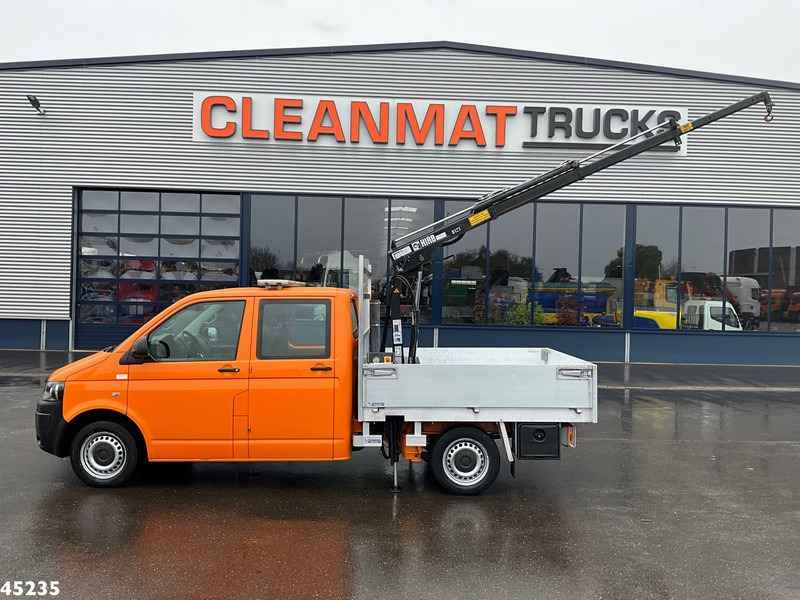 Volkswagen Transporter 2.0 TDI DC Hiab 1,3 Tonmeter laadkraan Just 194.250 km! - Camion grue: photos 1 Volkswagen Transporter 2.0 TDI DC Hiab 1,3 Tonmeter laadkraan Just 194.250 km! - Camion grue: photos 1