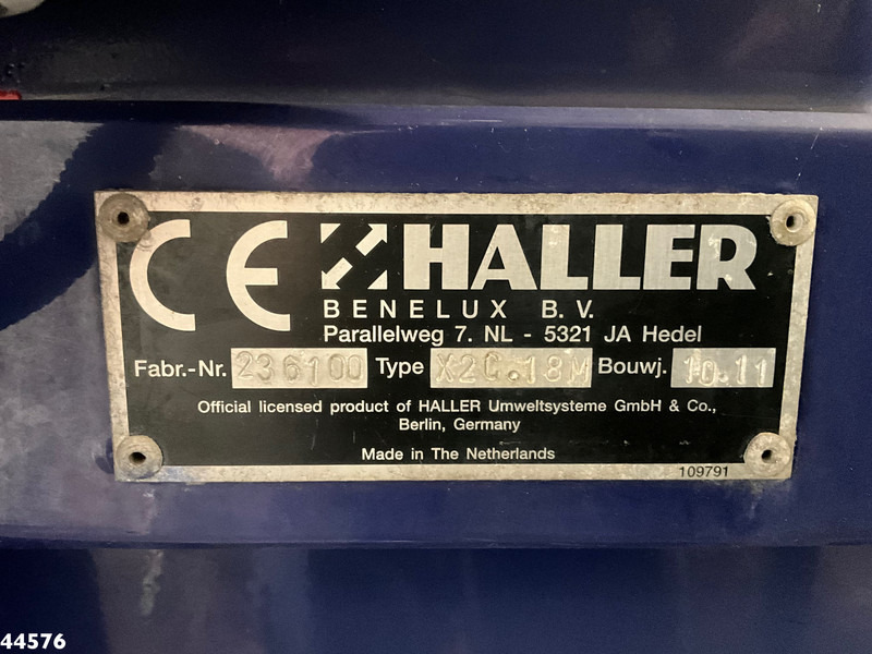 Benne à ordures ménagères Volvo FE 260 Haller 18m³: photos 19