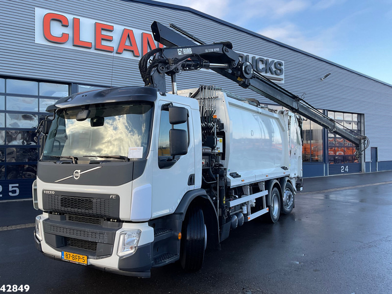 Volvo FE 280 Euro 6 Hiab 21 Tonmeter laadkraan - Benne à ordures ménagères: photos 1 Volvo FE 280 Euro 6 Hiab 21 Tonmeter laadkraan - Benne à ordures ménagères: photos 1