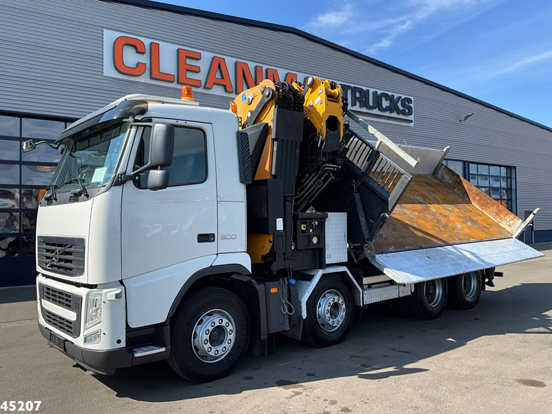 Volvo FH 500 8x4 Effer 65 Tonmeter laadkraan + Fly-Jib - Camion benne, Camion grue: photos 3 Volvo FH 500 8x4 Effer 65 Tonmeter laadkraan + Fly-Jib - Camion benne, Camion grue: photos 3