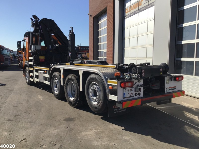 Volvo FM 420 8x2 HMF 28 ton/meter laadkraan Welvaarts weighing system - Camion ampliroll, Camion grue: photos 3 Volvo FM 420 8x2 HMF 28 ton/meter laadkraan Welvaarts weighing system - Camion ampliroll, Camion grue: photos 3
