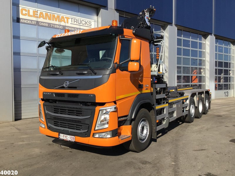 Volvo FM 420 8x2 HMF 28 ton/meter laadkraan Welvaarts weighing system - Camion ampliroll, Camion grue: photos 2 Volvo FM 420 8x2 HMF 28 ton/meter laadkraan Welvaarts weighing system - Camion ampliroll, Camion grue: photos 2