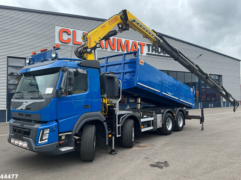 Volvo FMX 540 8x4 Euro 6 Fassi 36 Tonmeter laadkraan - Camion benne, Camion grue: photos 1 Volvo FMX 540 8x4 Euro 6 Fassi 36 Tonmeter laadkraan - Camion benne, Camion grue: photos 1