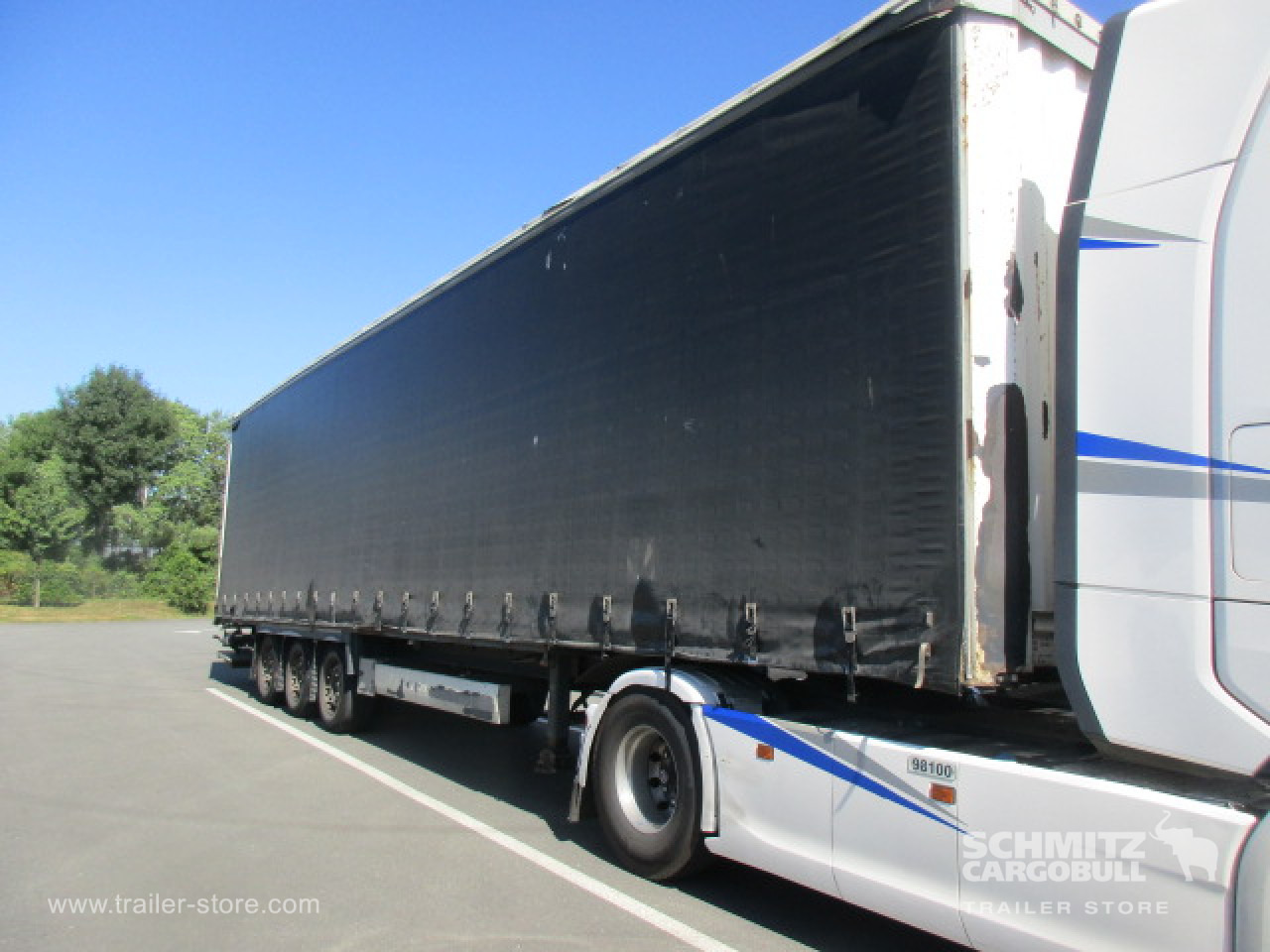KRONE Curtainsider Standard - Semi-remorque rideaux coulissants: photos 1 KRONE Curtainsider Standard - Semi-remorque rideaux coulissants: photos 1