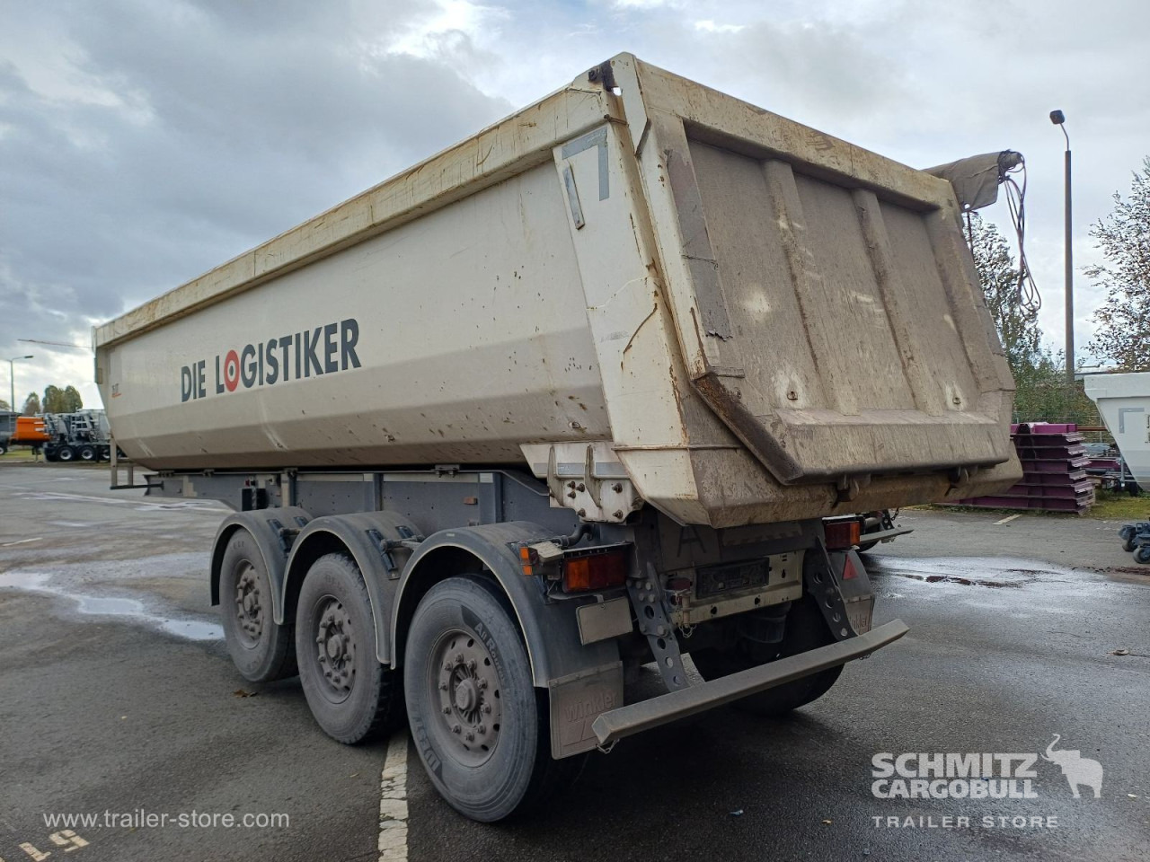 LANGENDORF Auflieger Kipper Stahlrundmulde 24m³ - Semi-remorque benne: photos 5 LANGENDORF Auflieger Kipper Stahlrundmulde 24m³ - Semi-remorque benne: photos 5