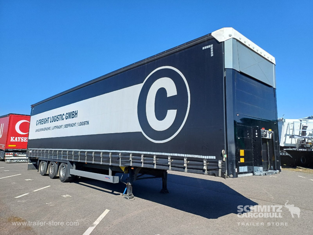 SCHMITZ Auflieger Curtainsider Mega - Semi-remorque rideaux coulissants: photos 1 SCHMITZ Auflieger Curtainsider Mega - Semi-remorque rideaux coulissants: photos 1
