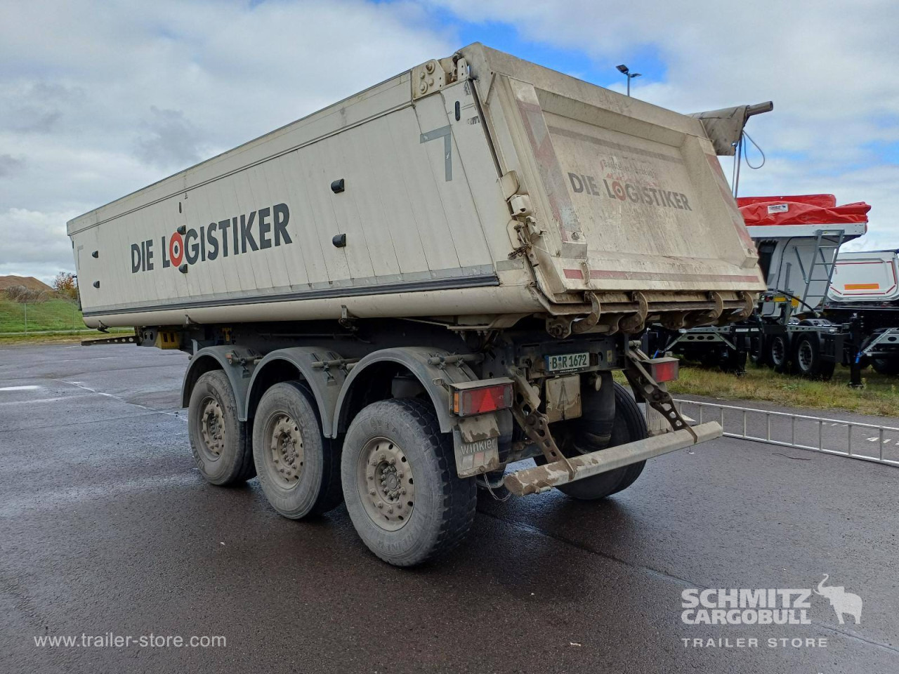 SCHMITZ Auflieger Kipper Alukastenmulde 24m³ - Semi-remorque benne: photos 4 SCHMITZ Auflieger Kipper Alukastenmulde 24m³ - Semi-remorque benne: photos 4