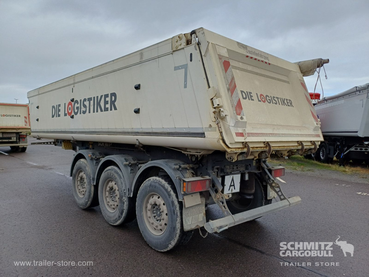 SCHMITZ Auflieger Kipper Alukastenmulde 24m³ - Semi-remorque benne: photos 4 SCHMITZ Auflieger Kipper Alukastenmulde 24m³ - Semi-remorque benne: photos 4