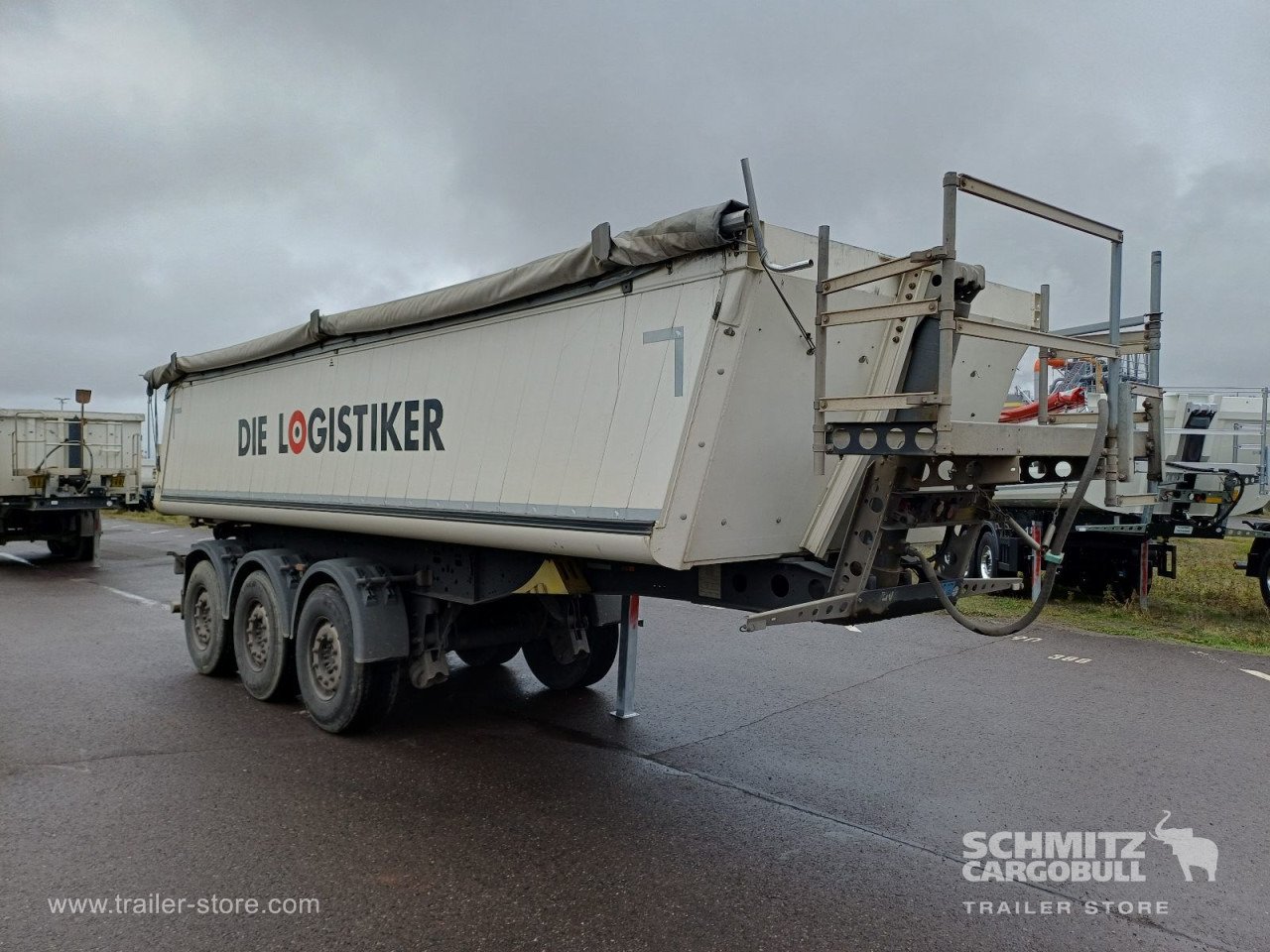 SCHMITZ Auflieger Kipper Alukastenmulde 24m³ - Semi-remorque benne: photos 1 SCHMITZ Auflieger Kipper Alukastenmulde 24m³ - Semi-remorque benne: photos 1