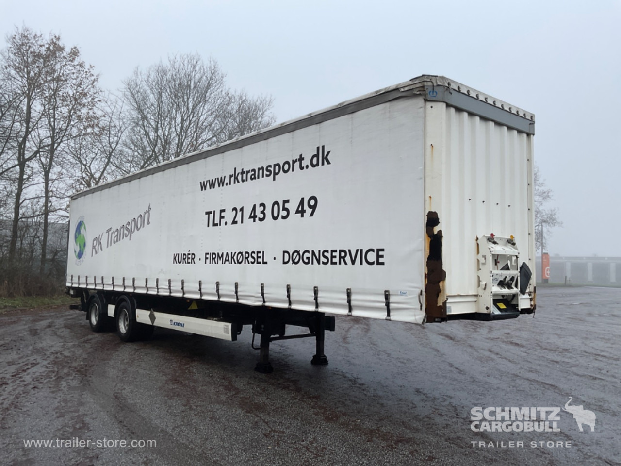 KRONE Curtainsider Standard Taillift - Semi-remorque rideaux coulissants: photos 1 KRONE Curtainsider Standard Taillift - Semi-remorque rideaux coulissants: photos 1