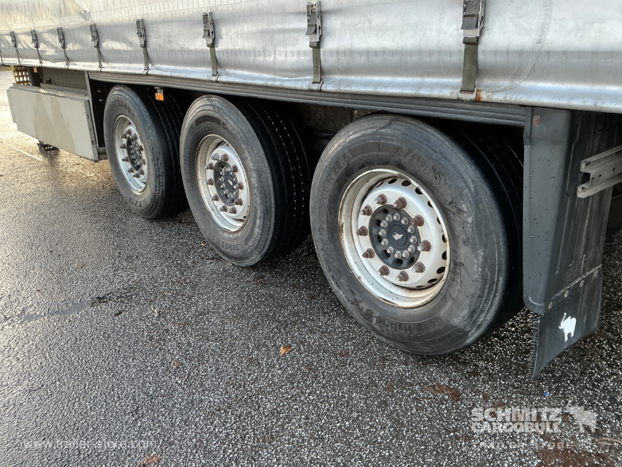 SCHMITZ Curtainsider Standard , Folding wall right - Semi-remorque rideaux coulissants: photos 3 SCHMITZ Curtainsider Standard , Folding wall right - Semi-remorque rideaux coulissants: photos 3