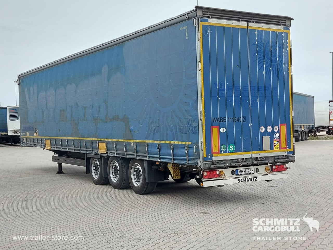 SCHMITZ Curtainsider Mega - Semi-remorque rideaux coulissants: photos 4 SCHMITZ Curtainsider Mega - Semi-remorque rideaux coulissants: photos 4