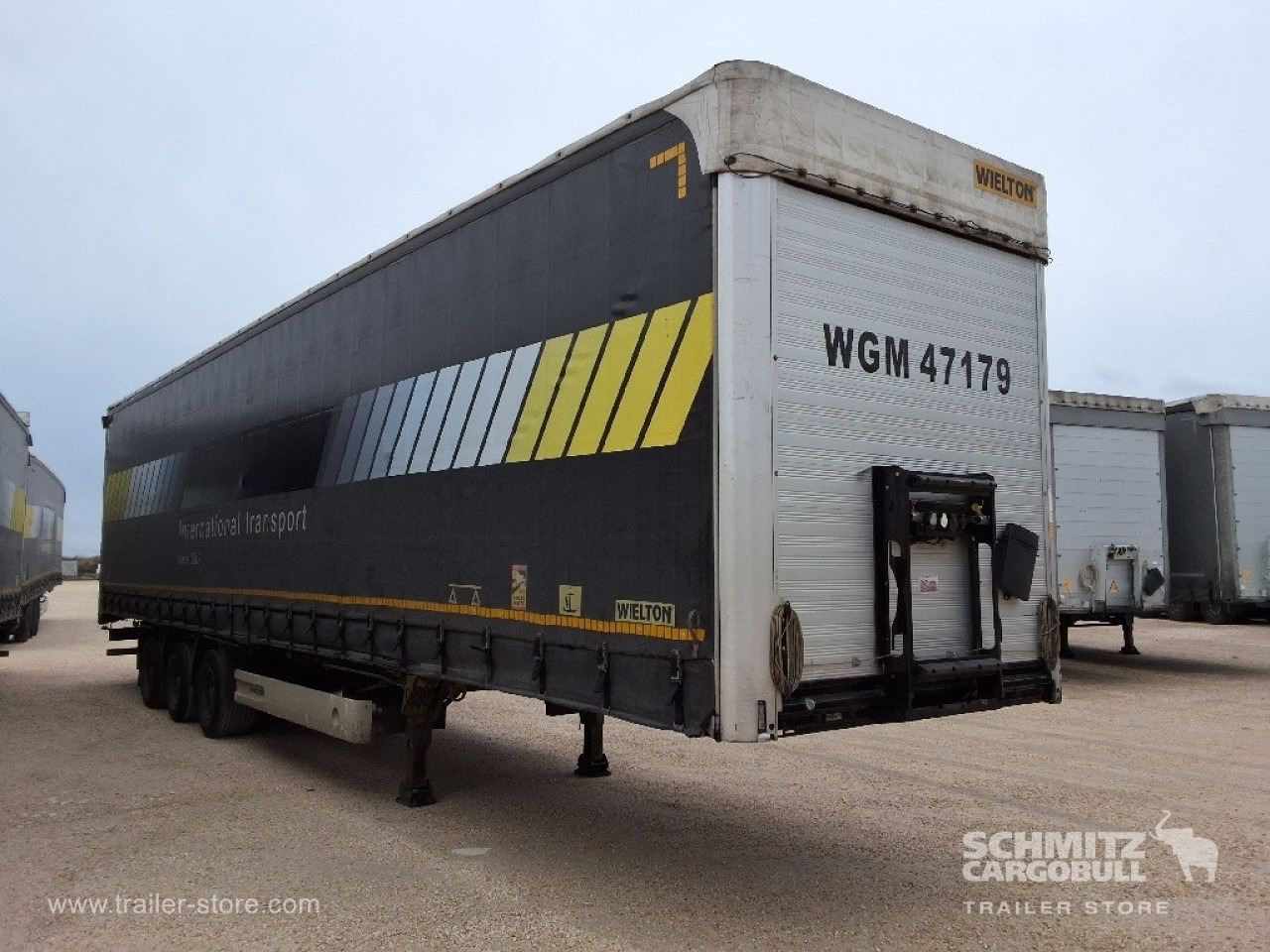 WIELTON Curtainsider Mega - Semi-remorque rideaux coulissants: photos 1 WIELTON Curtainsider Mega - Semi-remorque rideaux coulissants: photos 1