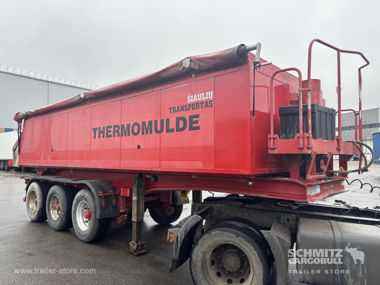 MEIERLING Tipper Alu-square sided body 23m³ - Semi-remorque benne: photos 1 MEIERLING Tipper Alu-square sided body 23m³ - Semi-remorque benne: photos 1