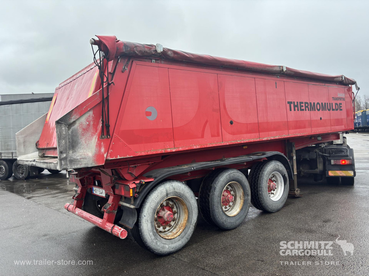 MEIERLING Tipper Alu-square sided body 23m³ - Semi-remorque benne: photos 4 MEIERLING Tipper Alu-square sided body 23m³ - Semi-remorque benne: photos 4