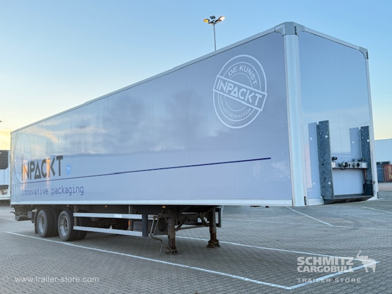 Semi-remorque fourgon GROENEWEGEN Oplegger Kasten Standard Taillift: photos 11