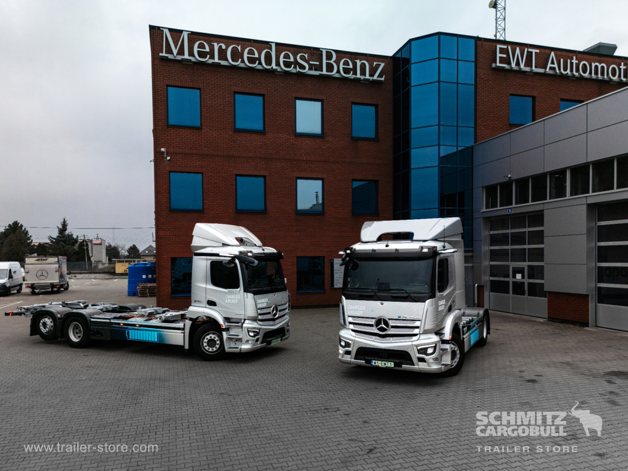 Camion porte-conteneur/ Caisse mobile, Camion électrique MERCEDES-BENZ: photos 7