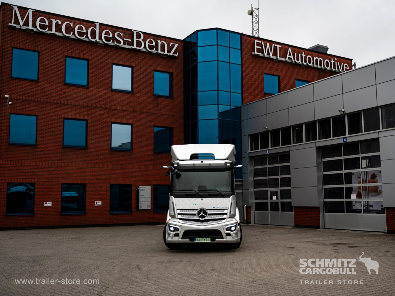 Camion porte-conteneur/ Caisse mobile, Camion électrique MERCEDES-BENZ: photos 9