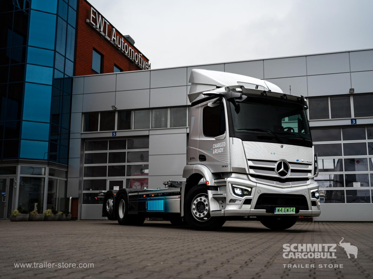 Camion porte-conteneur/ Caisse mobile, Camion électrique MERCEDES-BENZ: photos 12