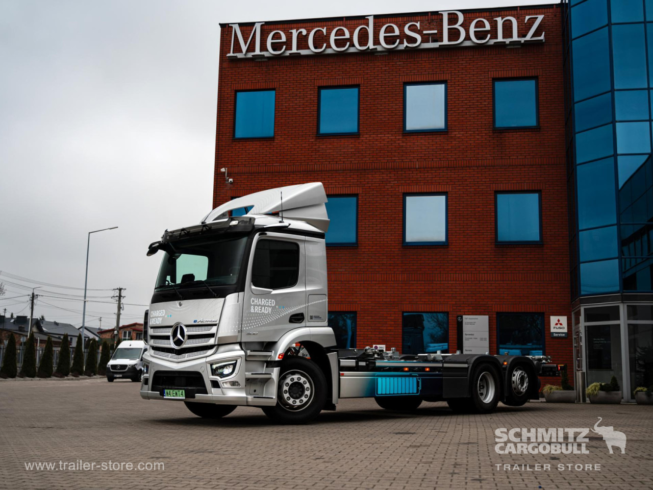 Camion porte-conteneur/ Caisse mobile, Camion électrique MERCEDES-BENZ: photos 8