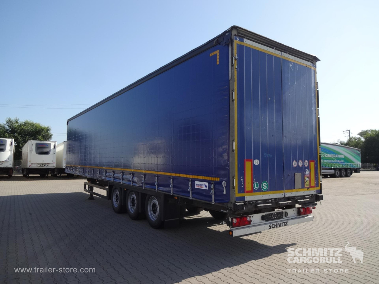 SCHMITZ Curtainsider Varios - Semi-remorque rideaux coulissants: photos 4 SCHMITZ Curtainsider Varios - Semi-remorque rideaux coulissants: photos 4