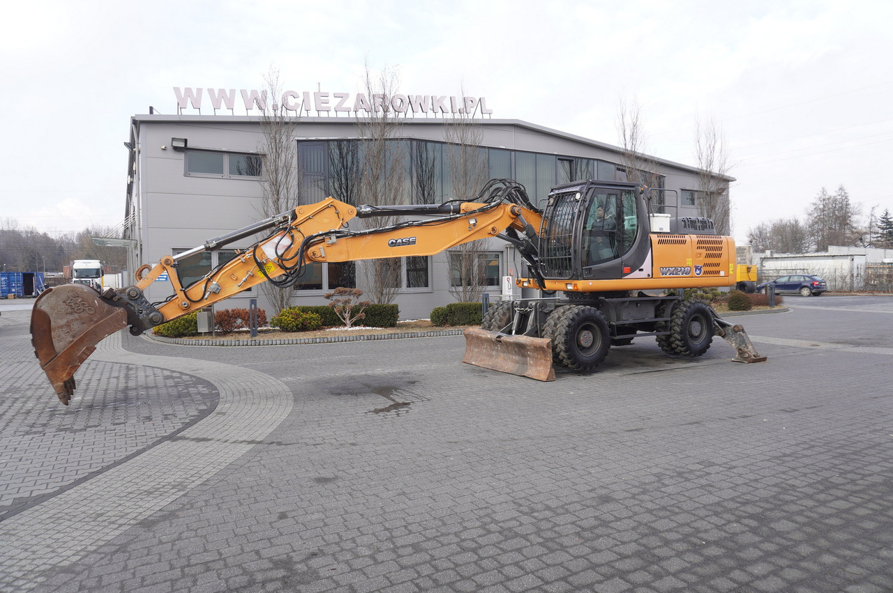 CASE WX218 / 23t wheeled excavator / 3 times folding arm en crédit-bail CASE WX218 / 23t wheeled excavator / 3 times folding arm: photos 9