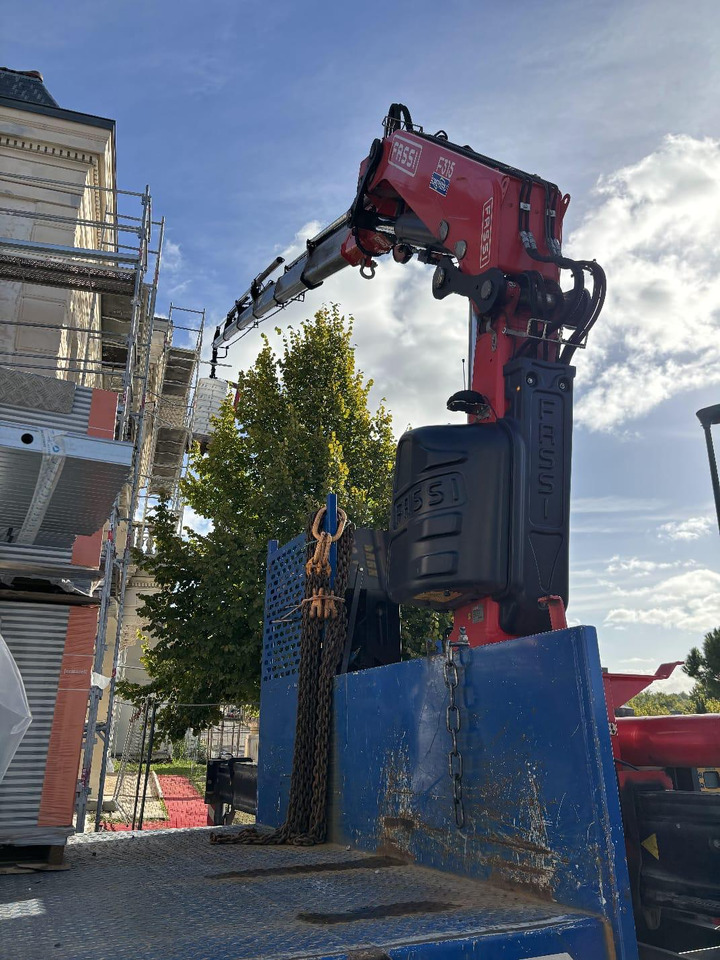 Camion plateau, Camion grue DAF CF 480 8x4 E6 / Fassi F315A.2.26 crane / flatbedCF 480 8x4 E6 / Fassi F315A.2.26 crane / flatbed: photos 10