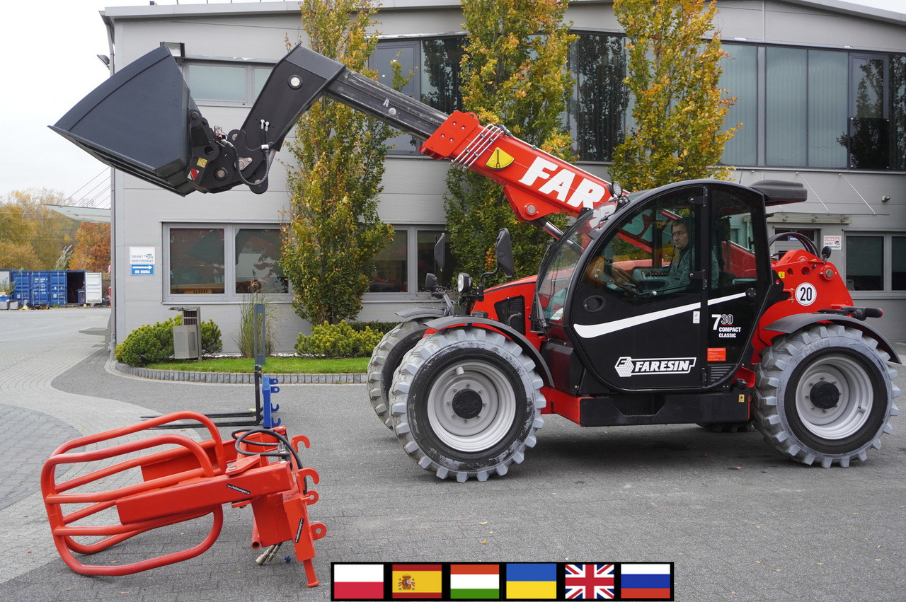 FARESIN 730C Classic 55 / 550 MTH !!! / 7 m reach / joystick - Chariot télescopique: photos 1 FARESIN 730C Classic 55 / 550 MTH !!! / 7 m reach / joystick - Chariot télescopique: photos 1