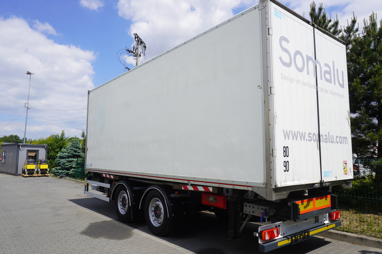 Fruehauf passthrough box trailer 18 EPAL / 2021 / SAF axles - Remorque fourgon: photos 3 Fruehauf passthrough box trailer 18 EPAL / 2021 / SAF axles - Remorque fourgon: photos 3