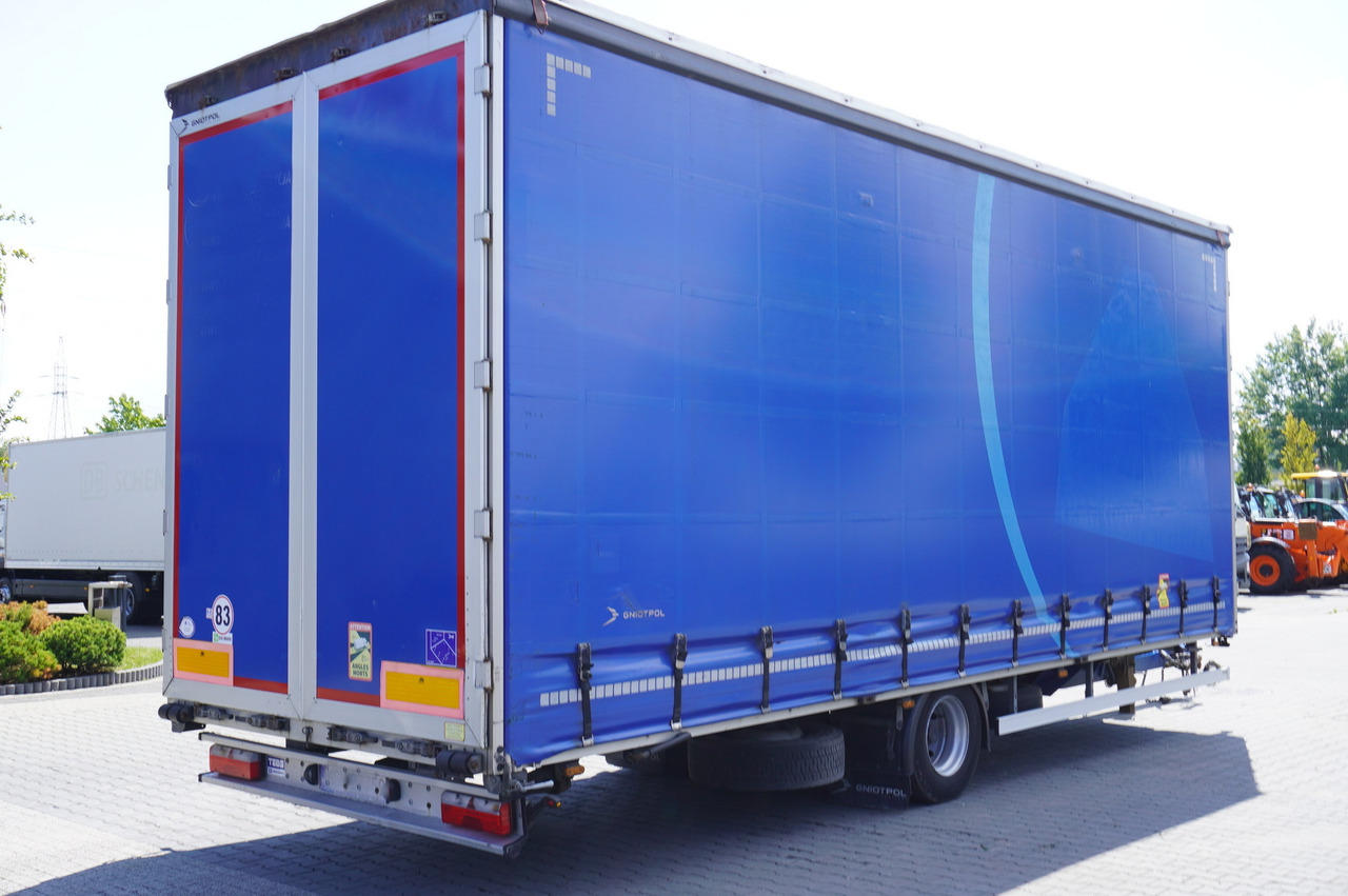Gniotpol Tandem trailer Gniotpol / 10t / 2018 / 19 pallets - Remorque rideaux coulissants: photos 4 Gniotpol Tandem trailer Gniotpol / 10t / 2018 / 19 pallets - Remorque rideaux coulissants: photos 4
