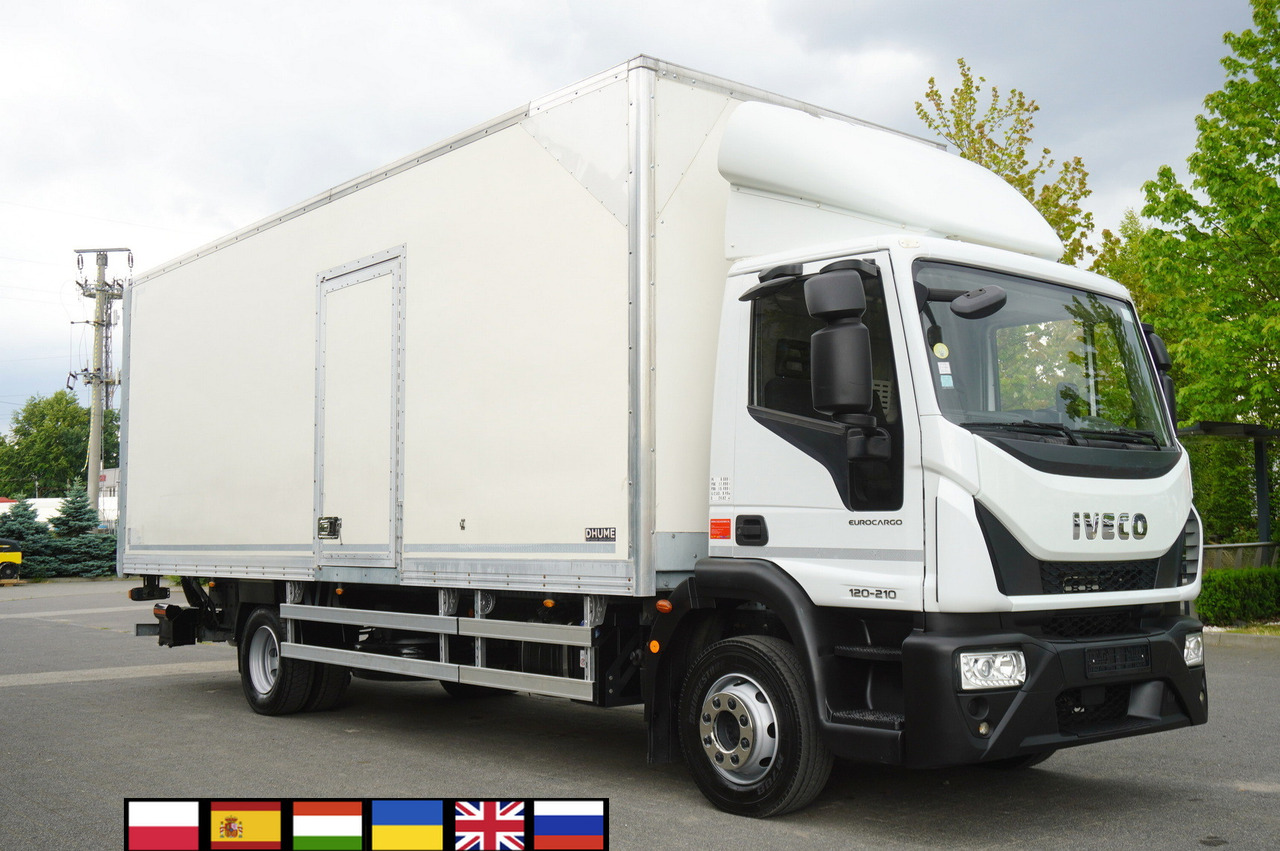 IVECO Eurocargo 12.210 / 18 EPAL box / 130 tho. km! / Dhollandia tail lift 1500 kg - Camion fourgon: photos 1 IVECO Eurocargo 12.210 / 18 EPAL box / 130 tho. km! / Dhollandia tail lift 1500 kg - Camion fourgon: photos 1