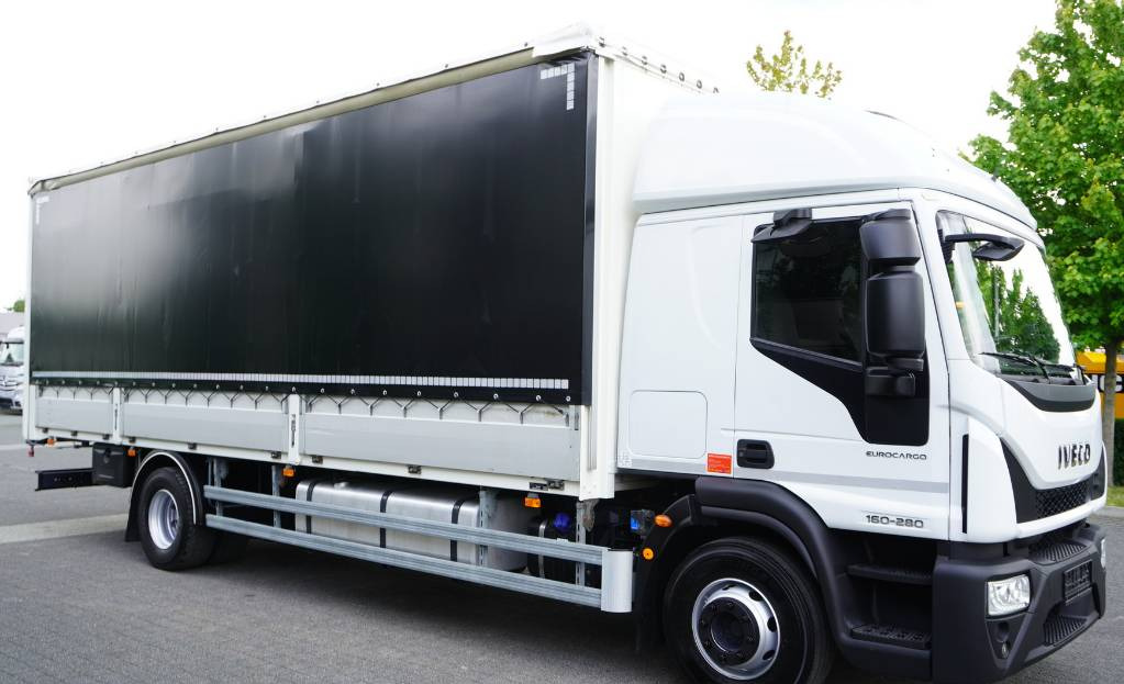 IVECO Eurocargo 160-280 GLOB E6 Tarpaulin / GVW 16 tons - Camion à rideaux coulissants: photos 1 IVECO Eurocargo 160-280 GLOB E6 Tarpaulin / GVW 16 tons - Camion à rideaux coulissants: photos 1