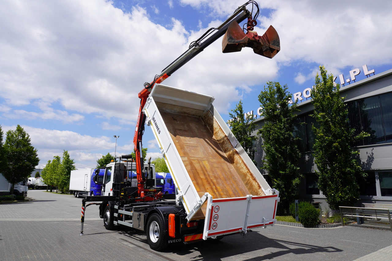 IVECO Eurocargo 160E22 EEV Dump truck / Bortmatic / Crane FASSI F95A.0.22 - Camion grue: photos 4 IVECO Eurocargo 160E22 EEV Dump truck / Bortmatic / Crane FASSI F95A.0.22 - Camion grue: photos 4