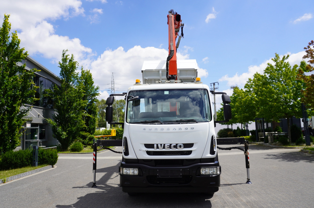 IVECO Eurocargo 160E22 EEV Dump truck / Bortmatic / Crane FASSI F95A.0.22 - Camion plateau, Camion grue: photos 2 IVECO Eurocargo 160E22 EEV Dump truck / Bortmatic / Crane FASSI F95A.0.22 - Camion plateau, Camion grue: photos 2