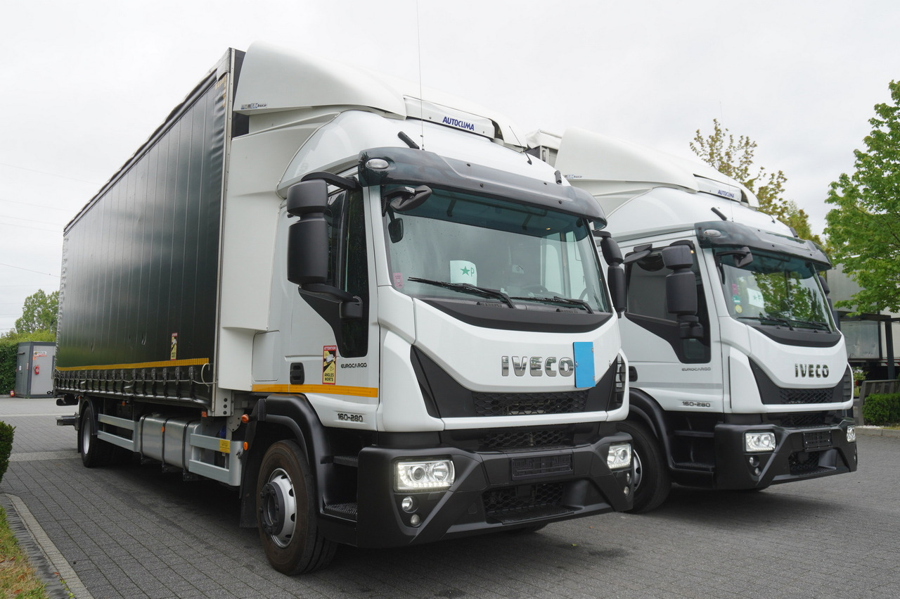 IVECO Eurocargo ML 160E28 E6 Glob / Curtainsider 21 EPAL / 2023 / 2 identical units - Camion benne: photos 2 IVECO Eurocargo ML 160E28 E6 Glob / Curtainsider 21 EPAL / 2023 / 2 identical units - Camion benne: photos 2