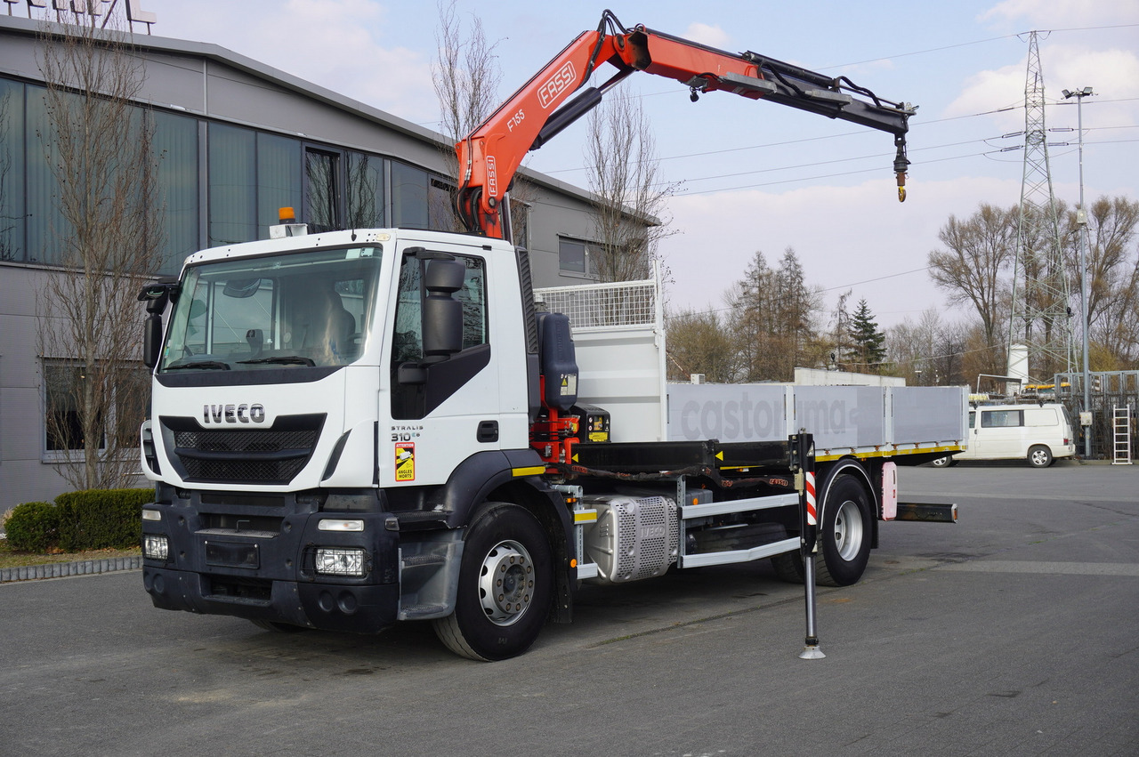 IVECO STRALIS 310 E6 / HDS FASSI 155 6.2 T / 250 thousand km - Camion grue: photos 1 IVECO STRALIS 310 E6 / HDS FASSI 155 6.2 T / 250 thousand km - Camion grue: photos 1