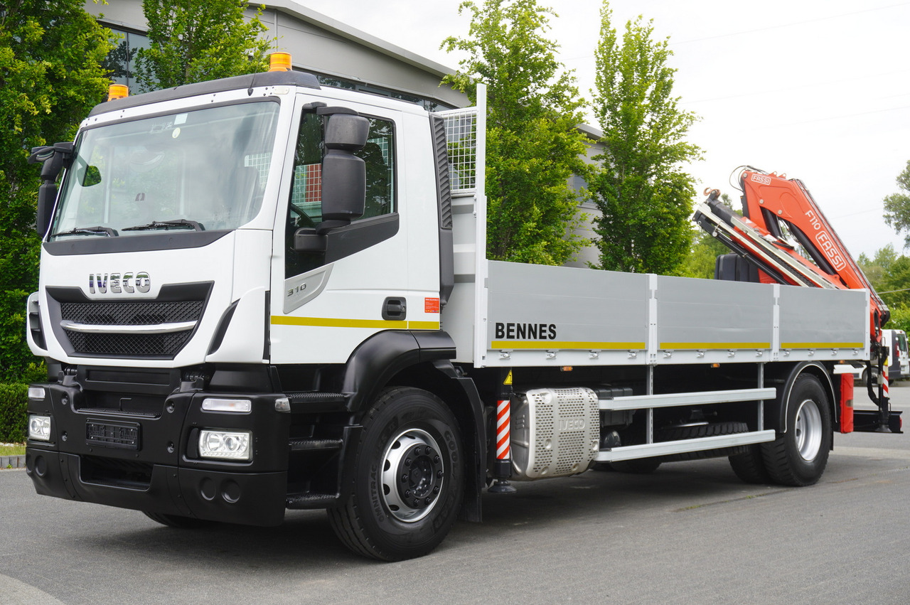 Iveco Stralis 310 / 34 tho km !!! / FASSI 4 Tons 400 MTH! / Flatbed - Camion grue, Camion grue: photos 4 Iveco Stralis 310 / 34 tho km !!! / FASSI 4 Tons 400 MTH! / Flatbed - Camion grue, Camion grue: photos 4