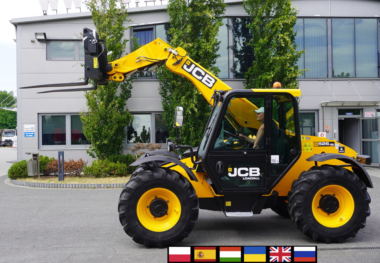 Chariot télescopique JCB 526-56 AGRI Plus / 5.6 m telescopic loader / joystick: photos 1
