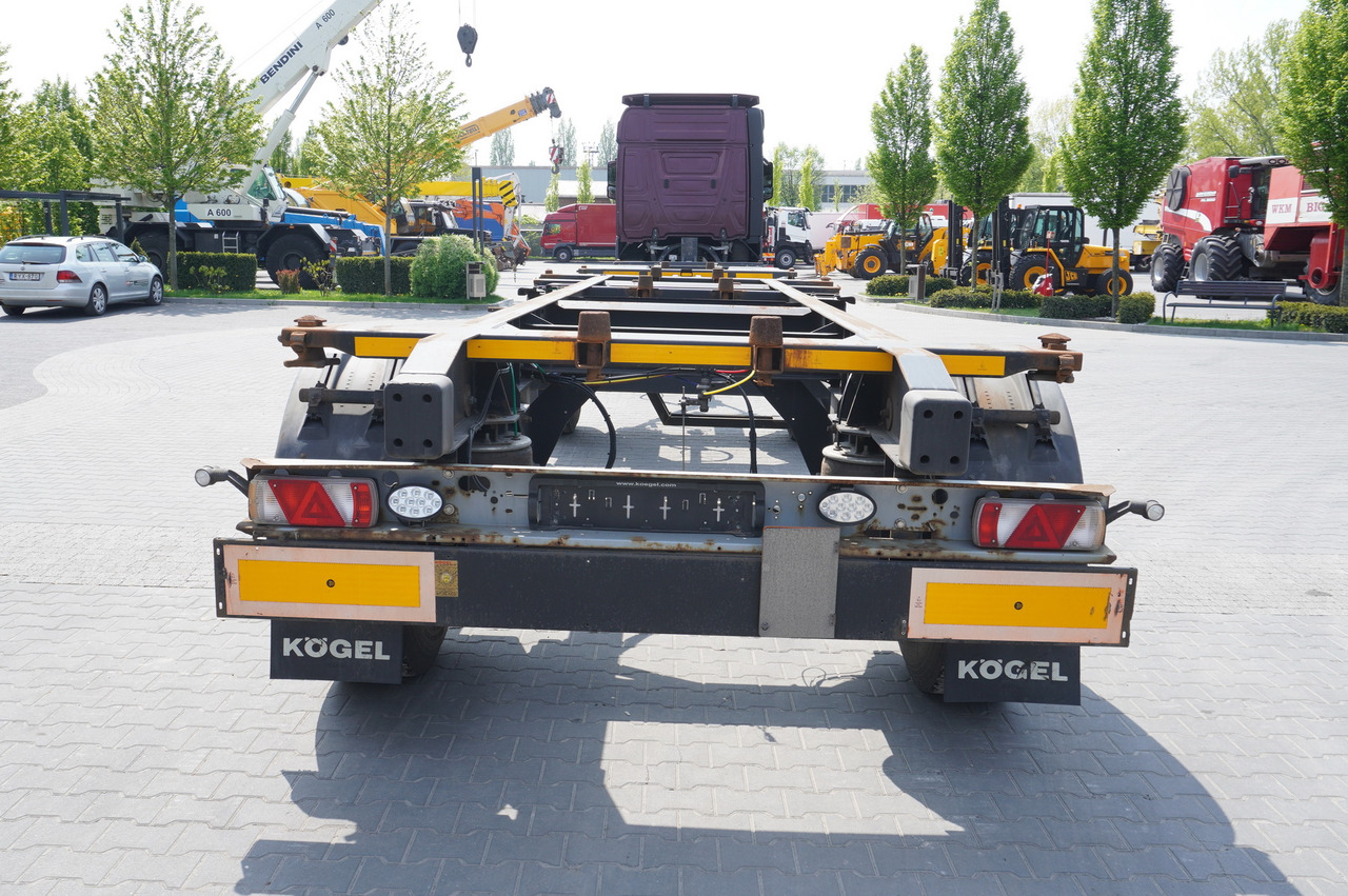 KOGEL AWE 18, two-axle, BDF, 7.5m chassis , air suspension, SAF axles - Remorque châssis: photos 5 KOGEL AWE 18, two-axle, BDF, 7.5m chassis , air suspension, SAF axles - Remorque châssis: photos 5