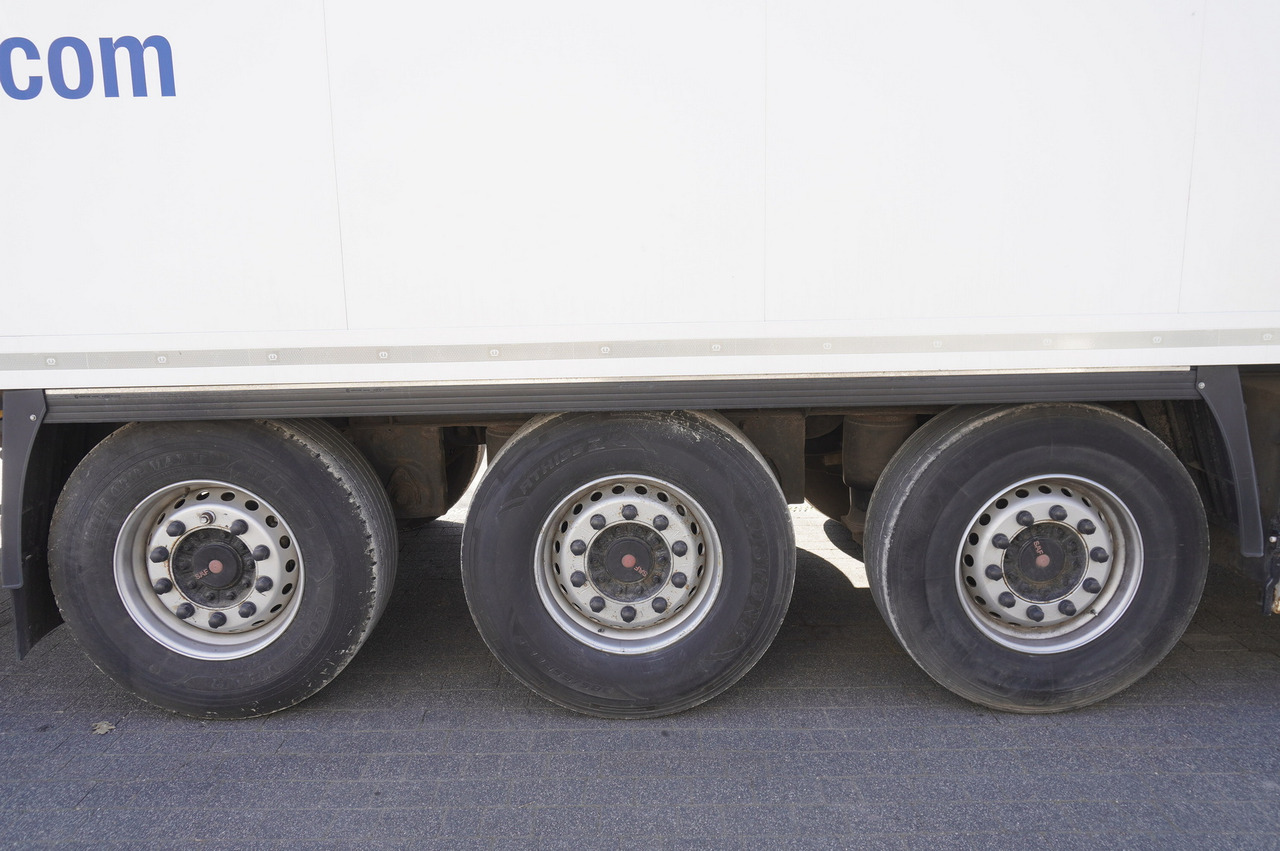 Semi-remorque frigorifique KRONE refrigerated semi-trailer / Thermoking SLXE 300 / 30 tons load capacity: photos 9