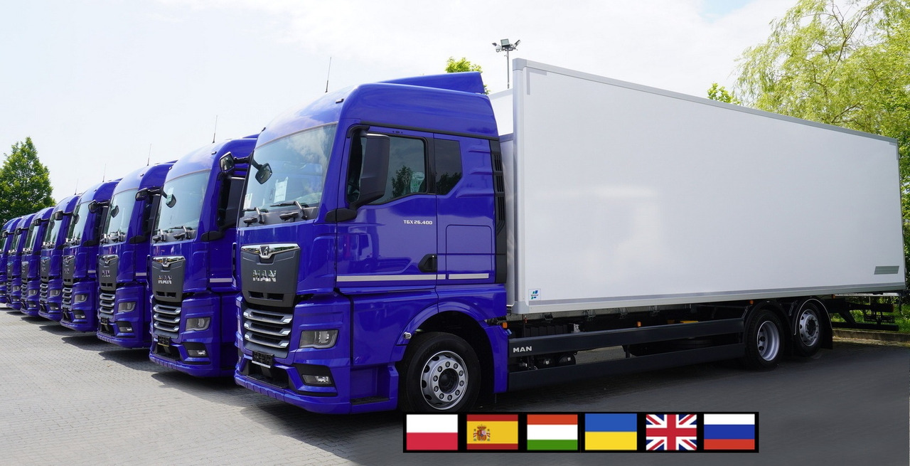 MAN New MAN TGX 26.400 / NEW IGLOOCAR refrigerator 23 pallets / 6×2 / 2024 / 10 units - Camion fourgon: photos 1 MAN New MAN TGX 26.400 / NEW IGLOOCAR refrigerator 23 pallets / 6×2 / 2024 / 10 units - Camion fourgon: photos 1