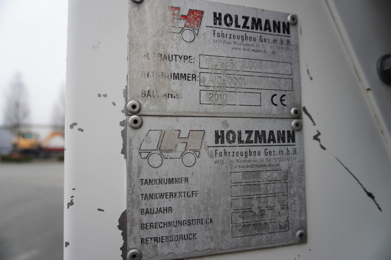 Benne à ordures ménagères MAN TGS 26.360 / Holzmann Fahrzeugbau HBS 28/120.00 kitchen waste vehicle / Euro 5: photos 7