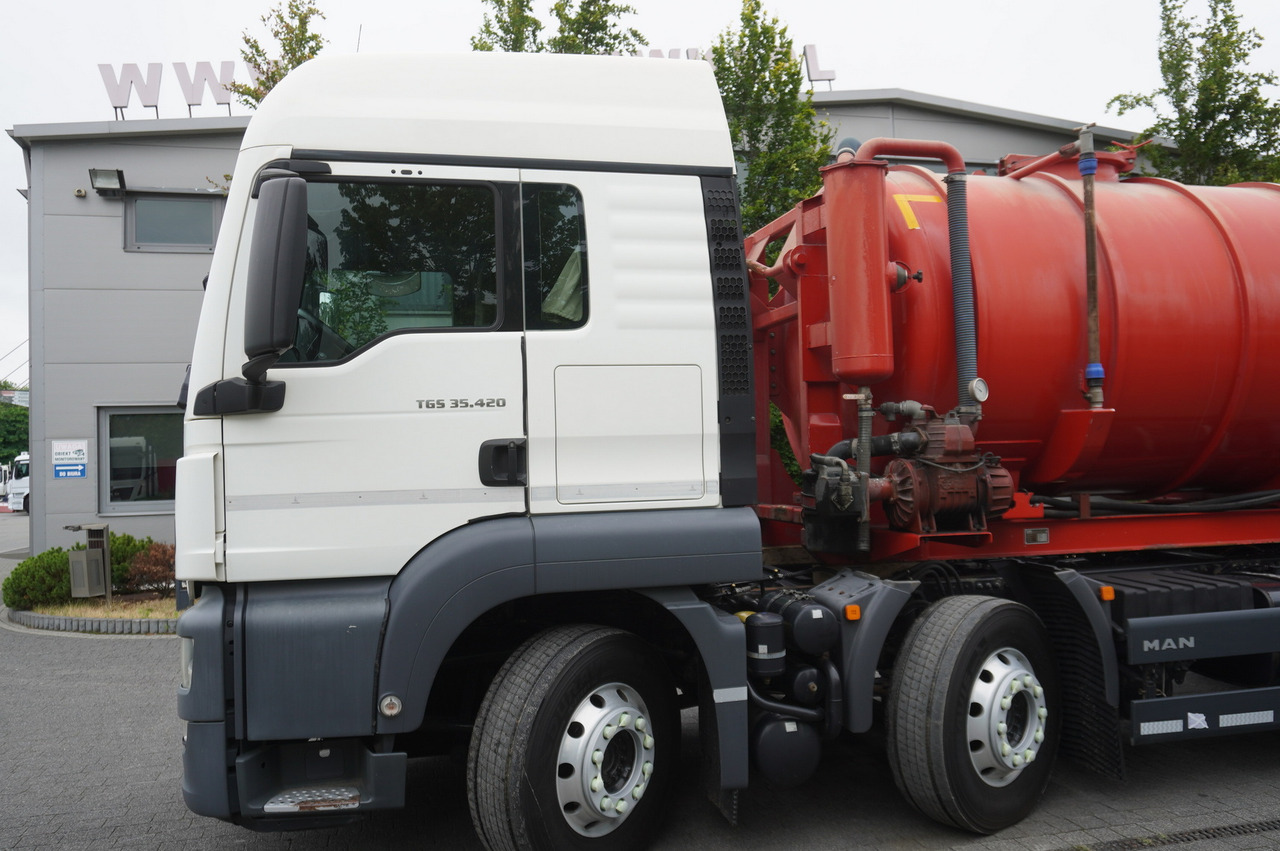 Camion citerne MAN TGS 35.420 8×2 / NEW septic barrel 13000 L / 3 steered axles: photos 16
