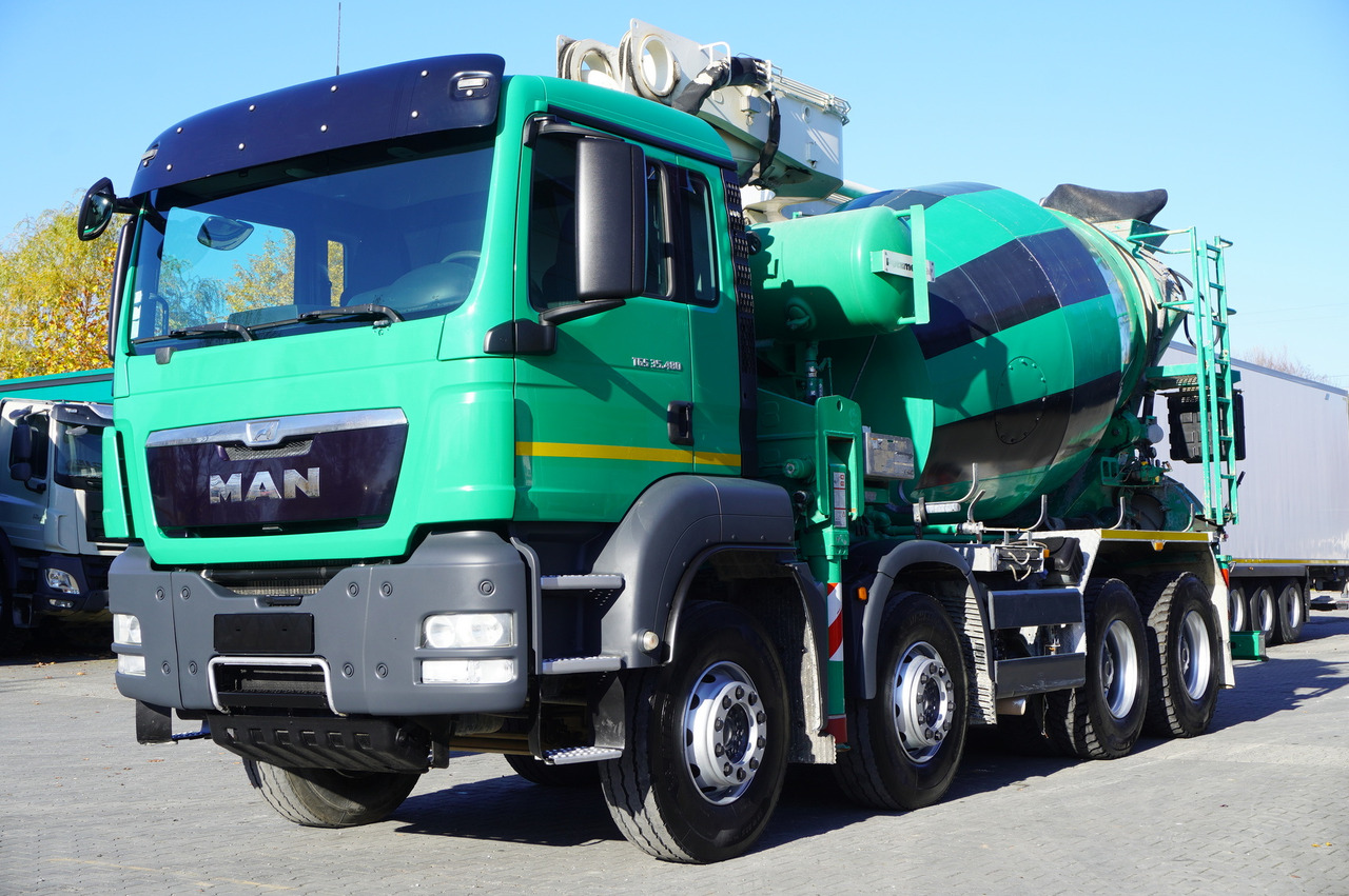 MAN TGS 35.480 8x4 Concrete Mixer Pump truck / Putzmeister M24-3 / 1600 MTH! - Camion malaxeur: photos 2 MAN TGS 35.480 8x4 Concrete Mixer Pump truck / Putzmeister M24-3 / 1600 MTH! - Camion malaxeur: photos 2