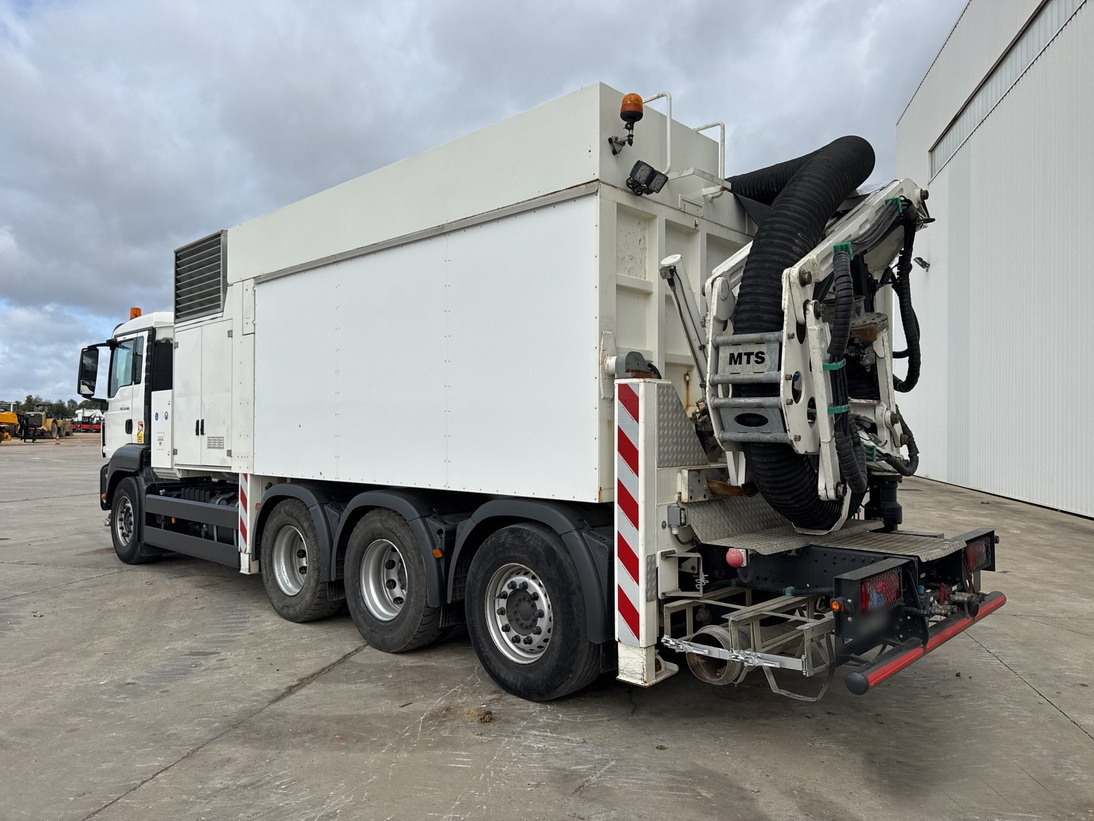 MAN TGS 35.480 8x4 / MTS 4A14T 36.000V vacuum truck / 10 m3 - Camion hydrocureur: photos 5 MAN TGS 35.480 8x4 / MTS 4A14T 36.000V vacuum truck / 10 m3 - Camion hydrocureur: photos 5