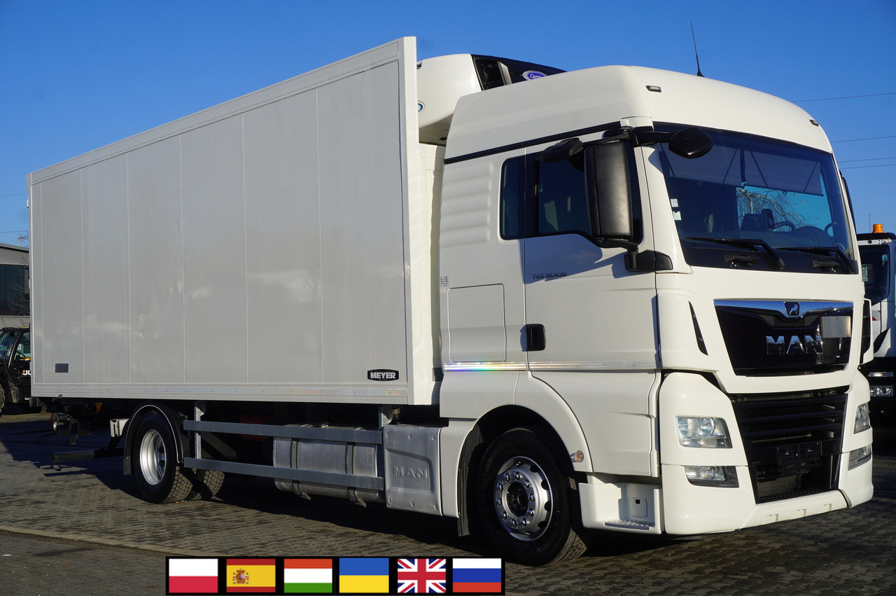 MAN TGX 18.430 E6 / Meyer 19 EPAL refrigerator / Sleeper cab - Camion frigorifique: photos 1 MAN TGX 18.430 E6 / Meyer 19 EPAL refrigerator / Sleeper cab - Camion frigorifique: photos 1